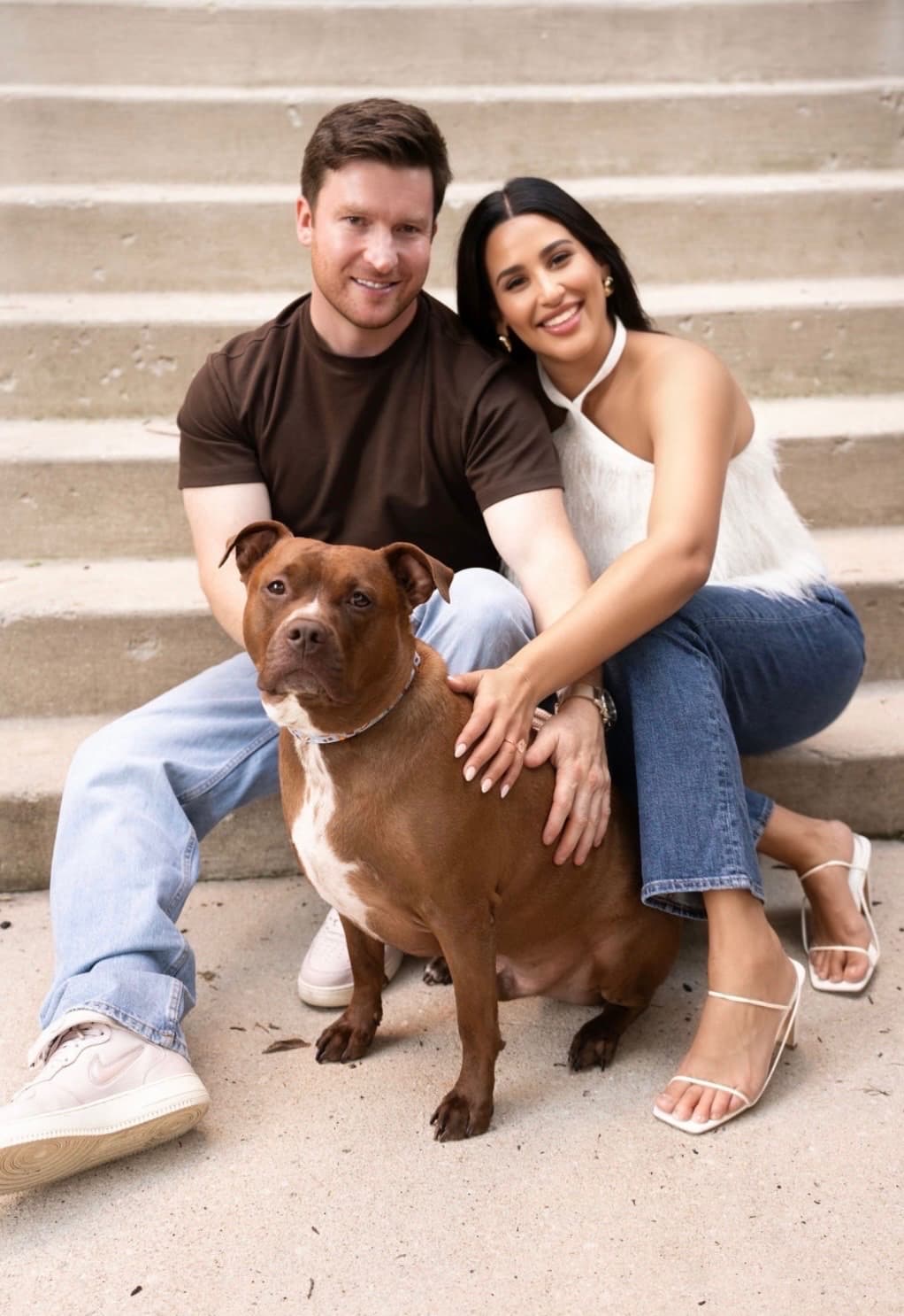 Aaron, owner of Ace Restoration, with his family